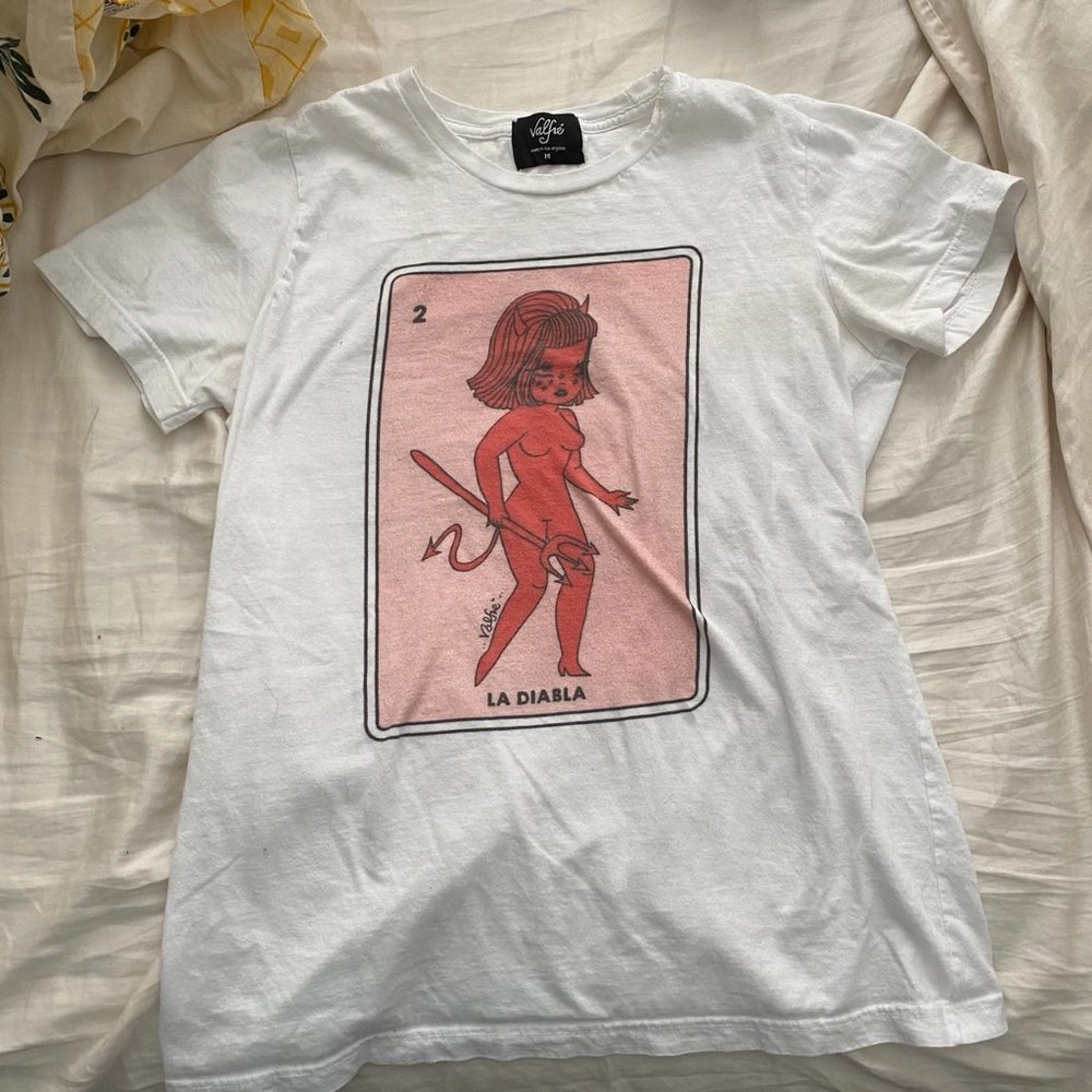 Valfré She Devil " La Diabla" Tarot Graphic Tee